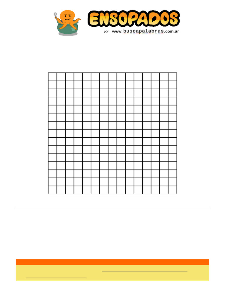 Sopa De Letras De Geografia De Mexico PDF