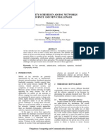 Security Schemes in Ad Hoc Networks A Survey and New Challenges