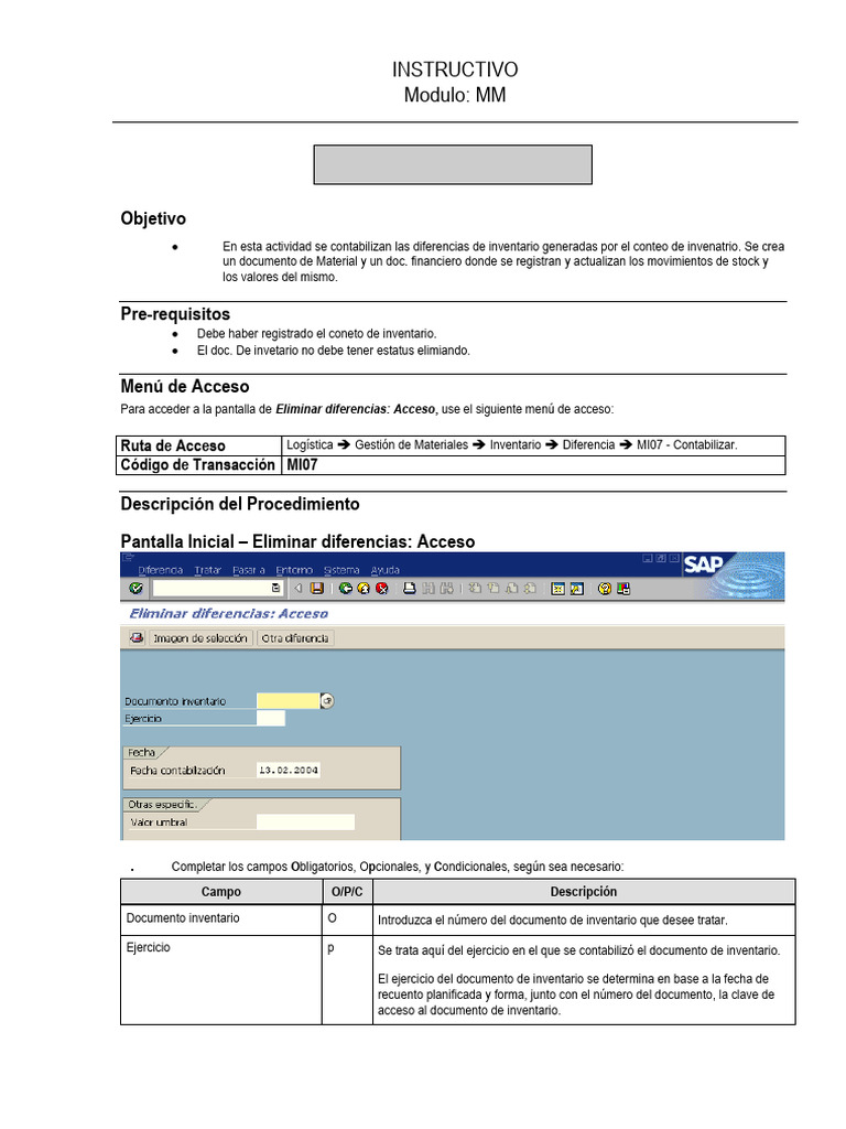 MI07 Contabilizar | PDF