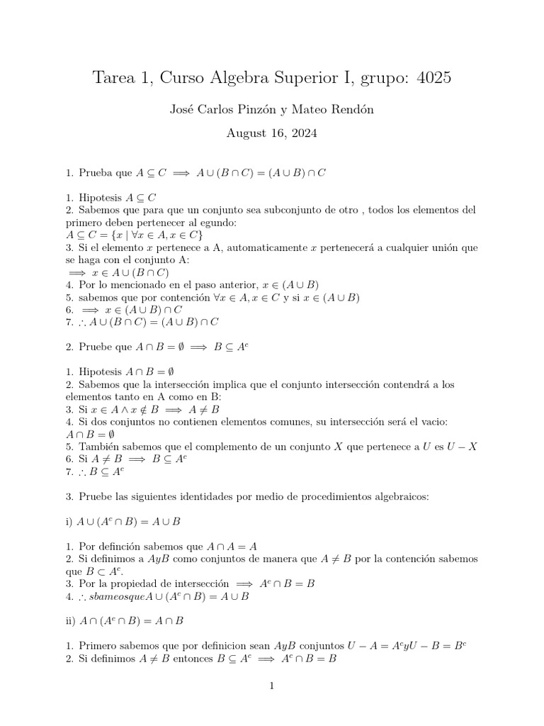 Tarea 1 | PDF