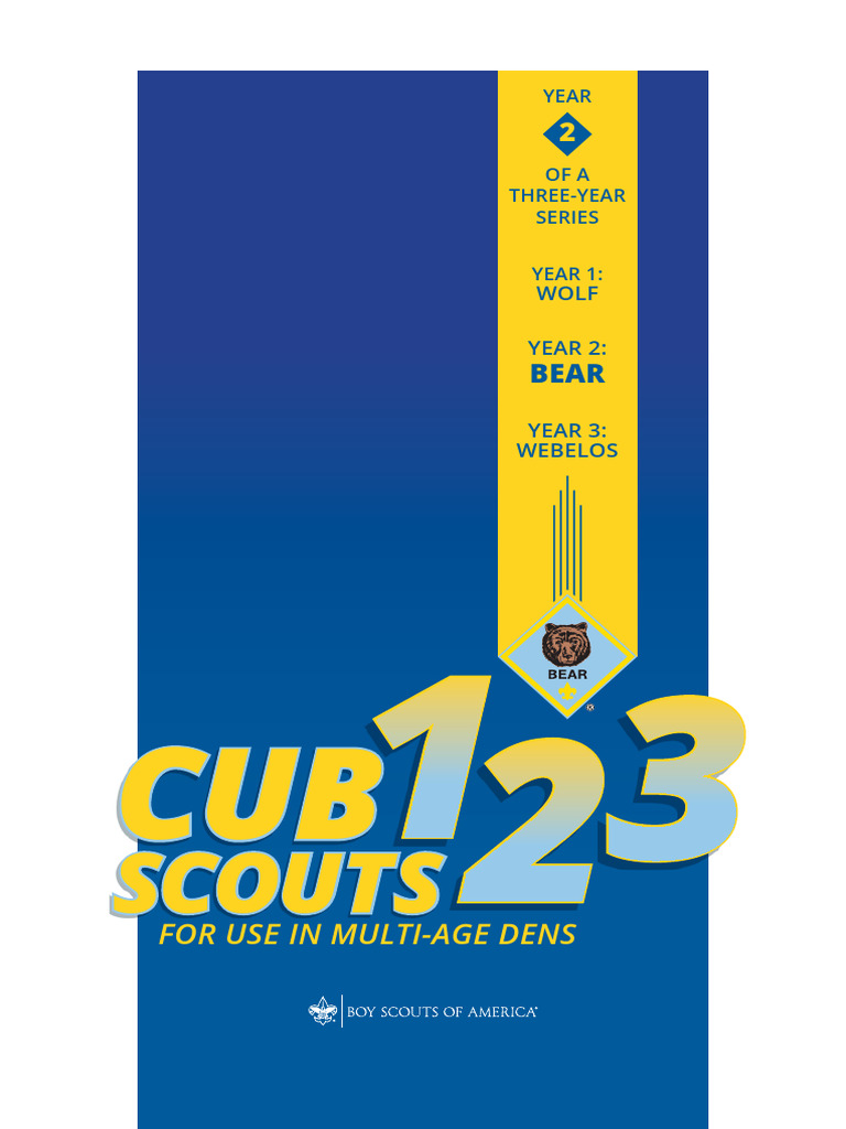 Cub Scouts 123 Curriculum Year 2 Bear | PDF