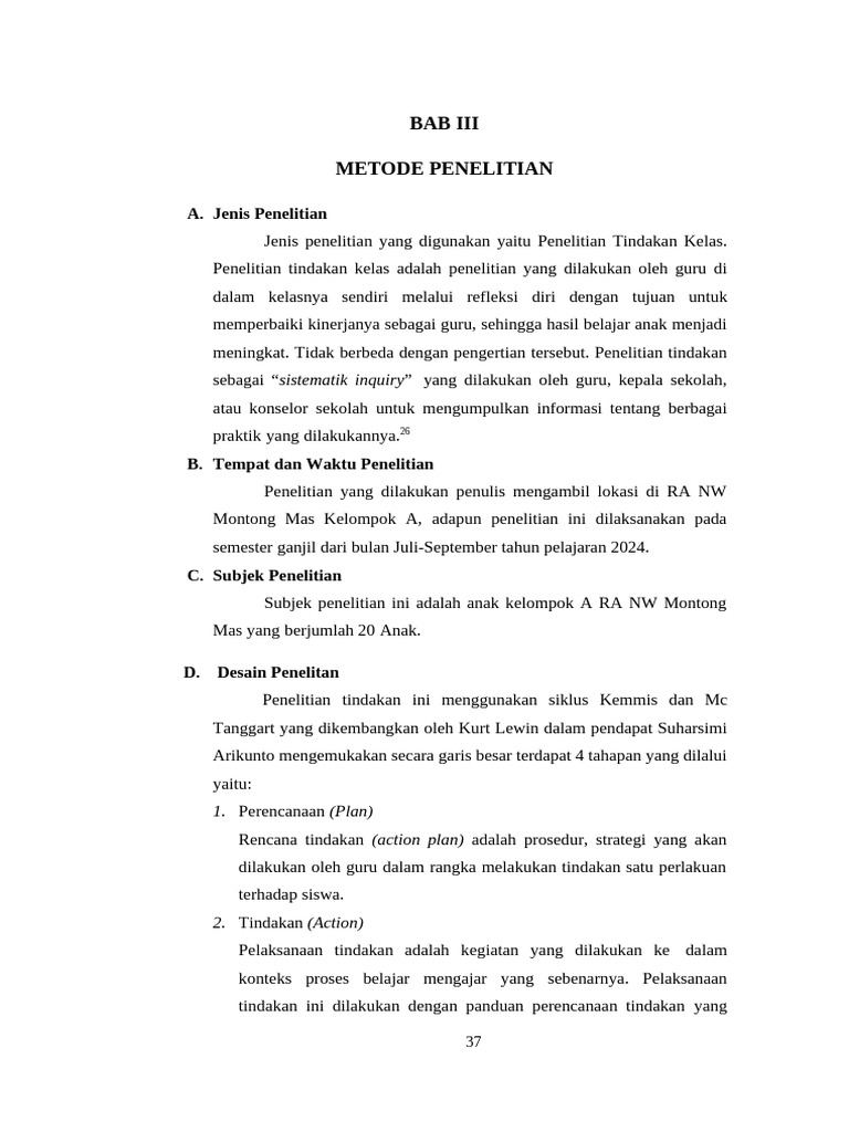 Bab Iii | PDF