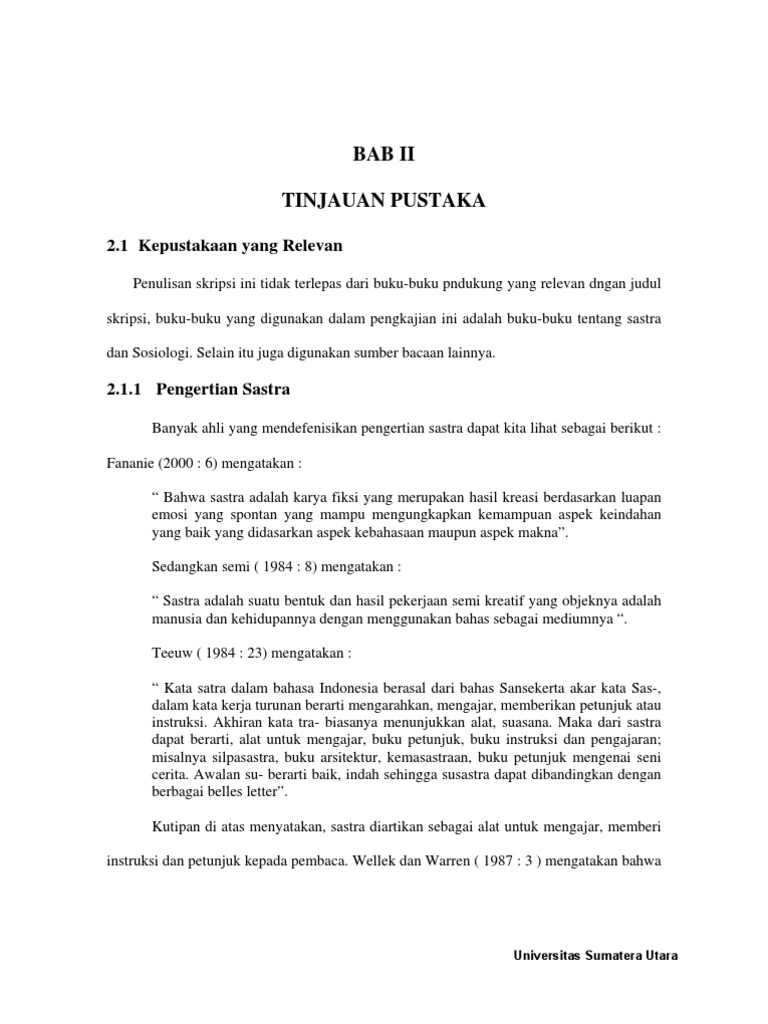 Sosiologi Sastra Pdf