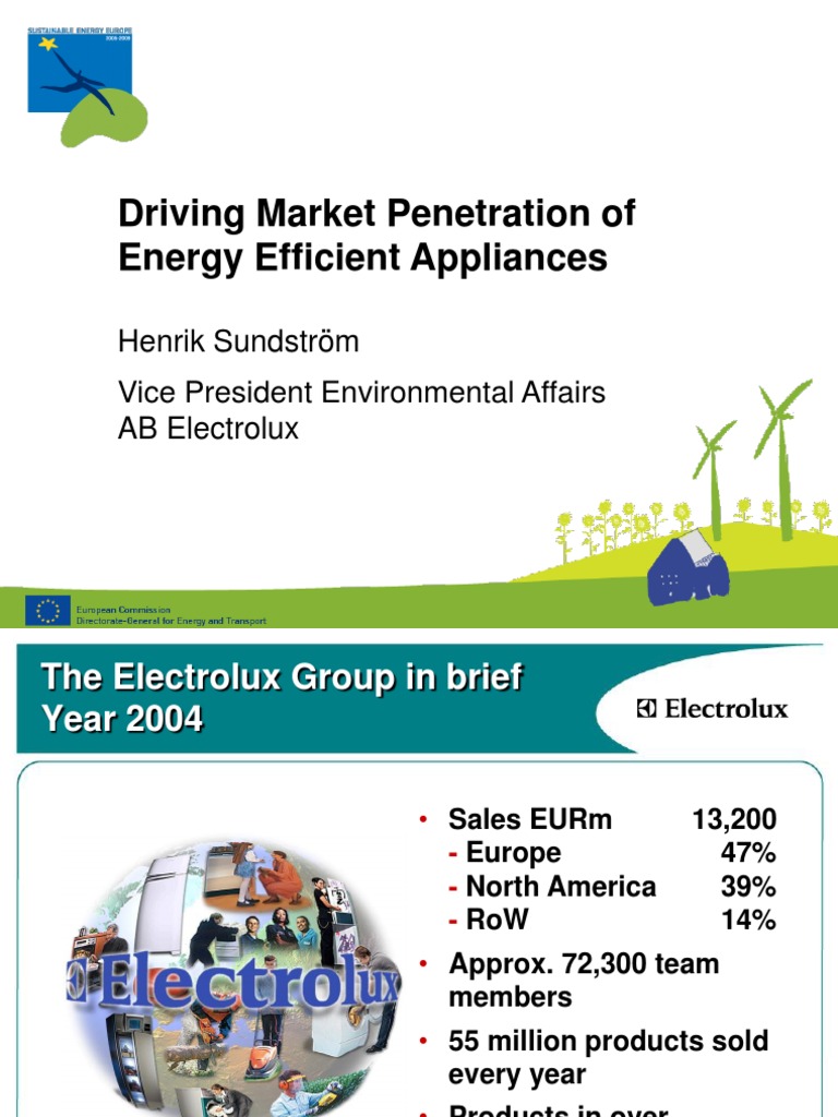 Electrolux PDF Efficient Energy Use Refrigerator