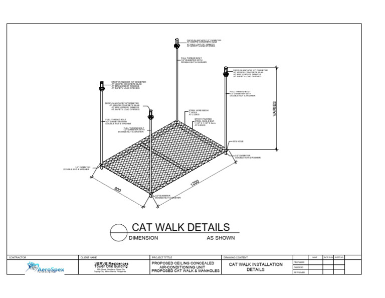 Catwalk Details | PDF
