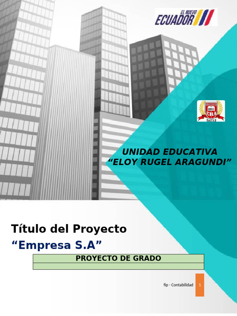 Proyecto de Grado 2023 - 2024 | PDF