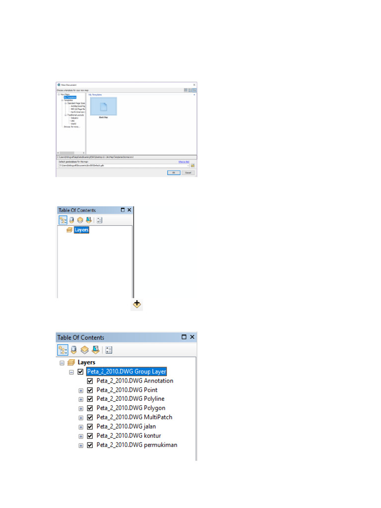 Konversi data berformat dwg ke shp pdf