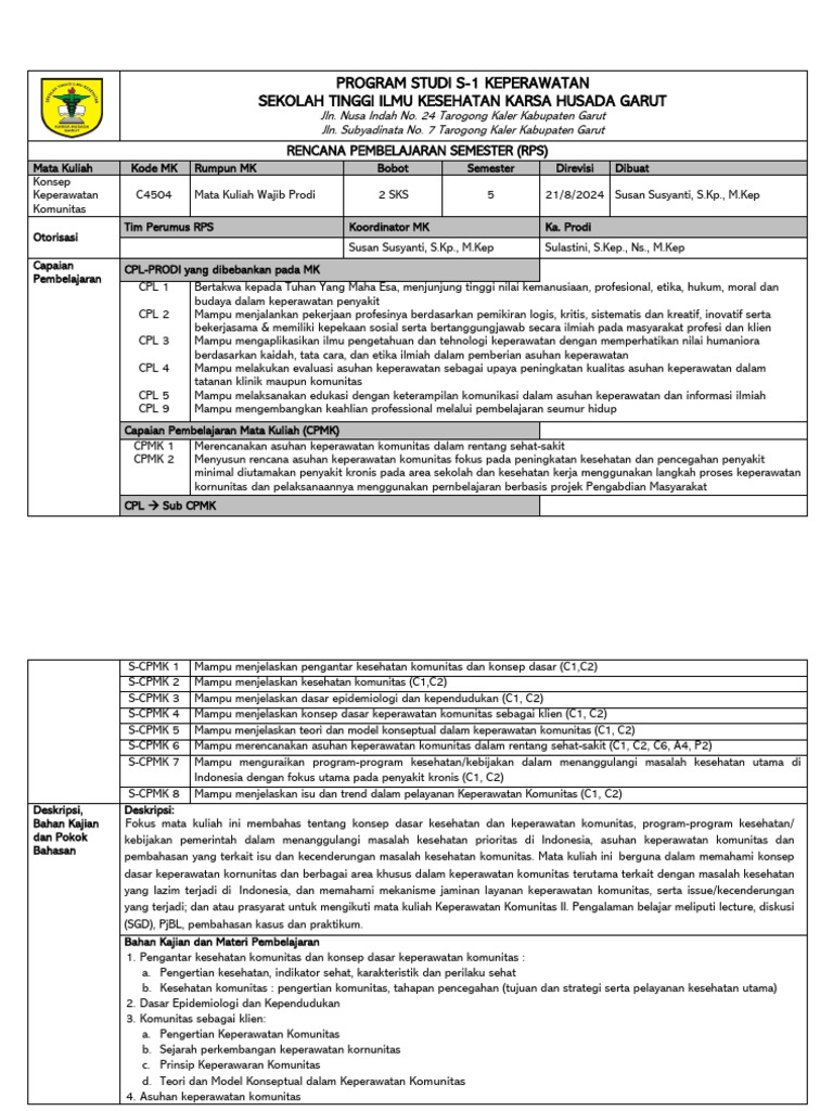 TTM 3 - RPS | PDF