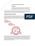 Workload Management For Operational Data Warehousing