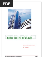 Bse Nse India Stock Market-report