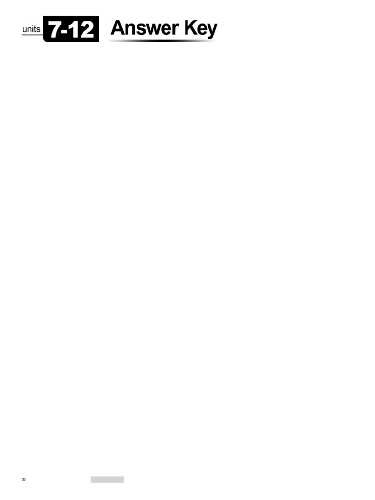 Four Corners Second Edition Level 3 T07 12 Key Pdf