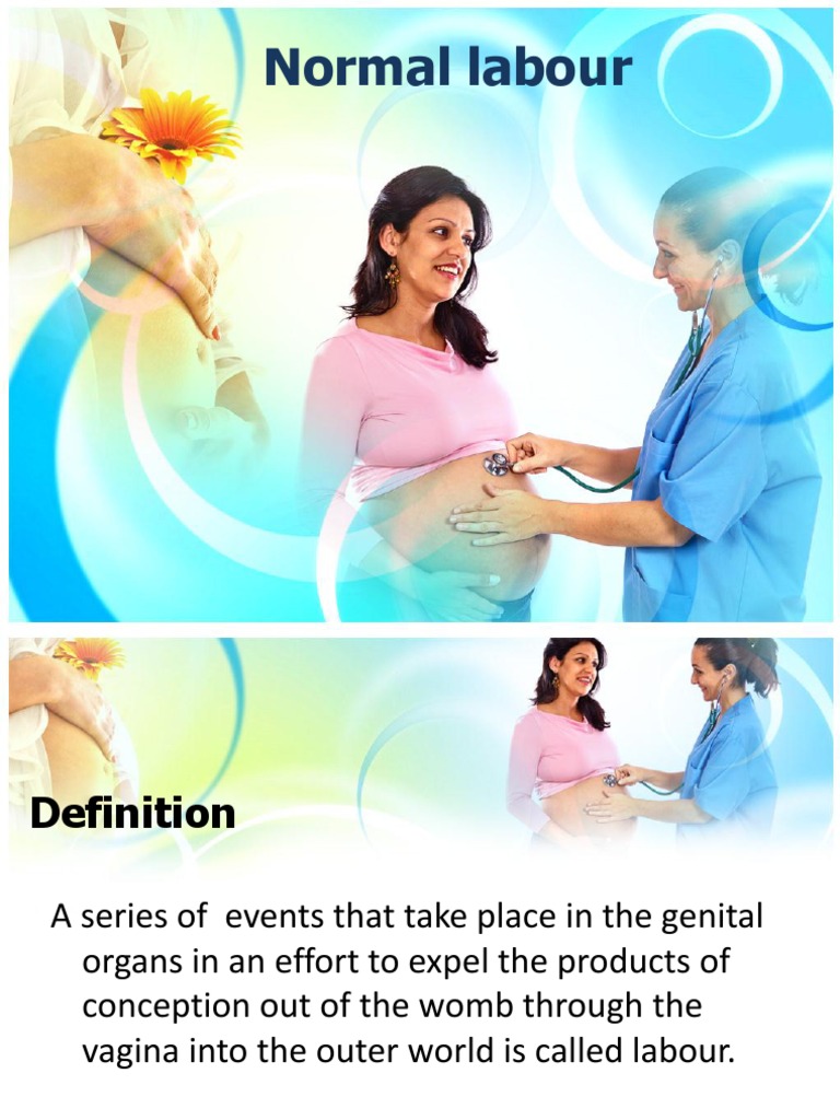 Definition and Overview of Normal Labour | PDF | Childbirth | Muscle ...