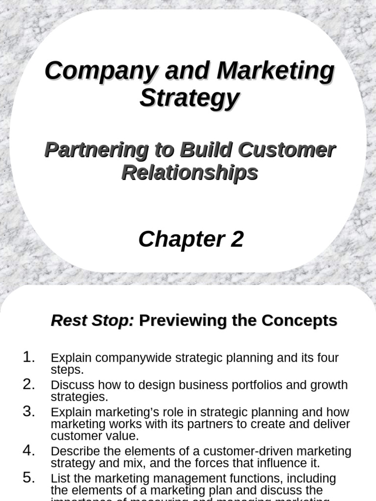 Marketing 1 Chapter 2 | PDF