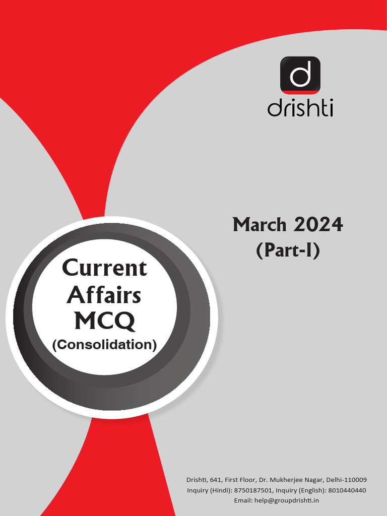 March 2024 (Part-I) | PDF