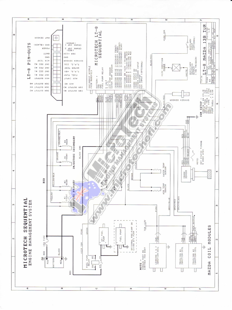 Microtech LT8 13B Wiring Diagram | PDF