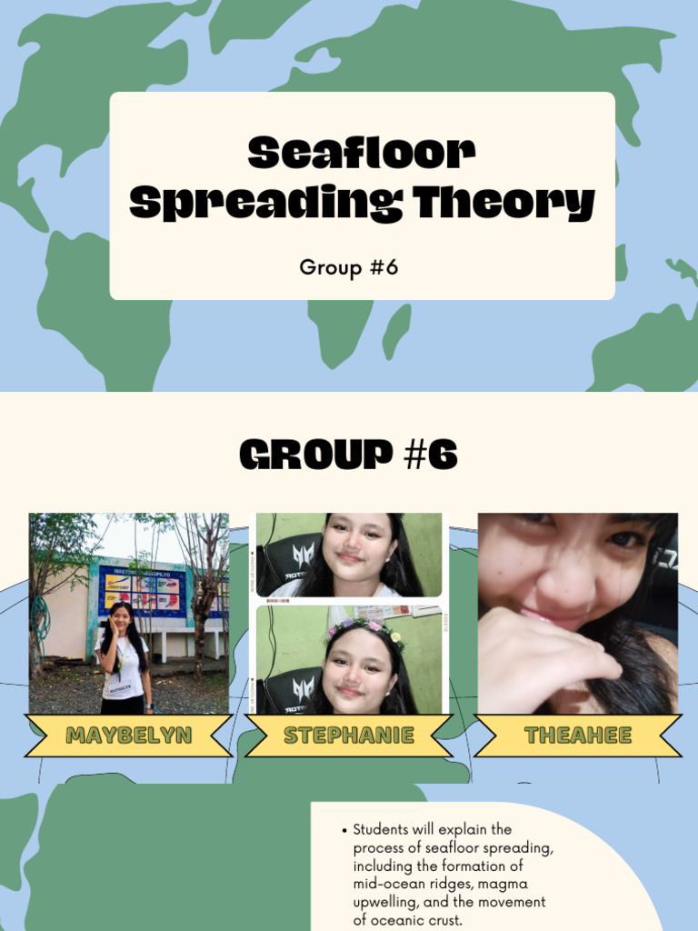 WHAT SUPPORTS THE THEORY OF SEAFLOOR SPREADING visual data 6