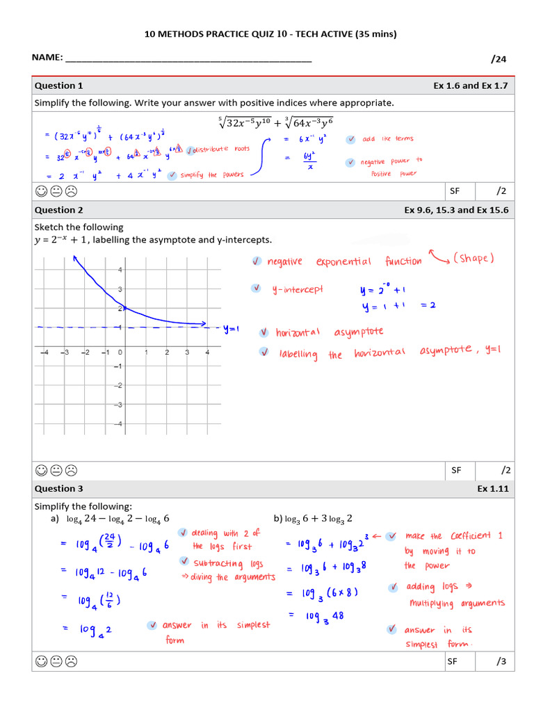 PMM10 RQ10 Marking Guide | PDF