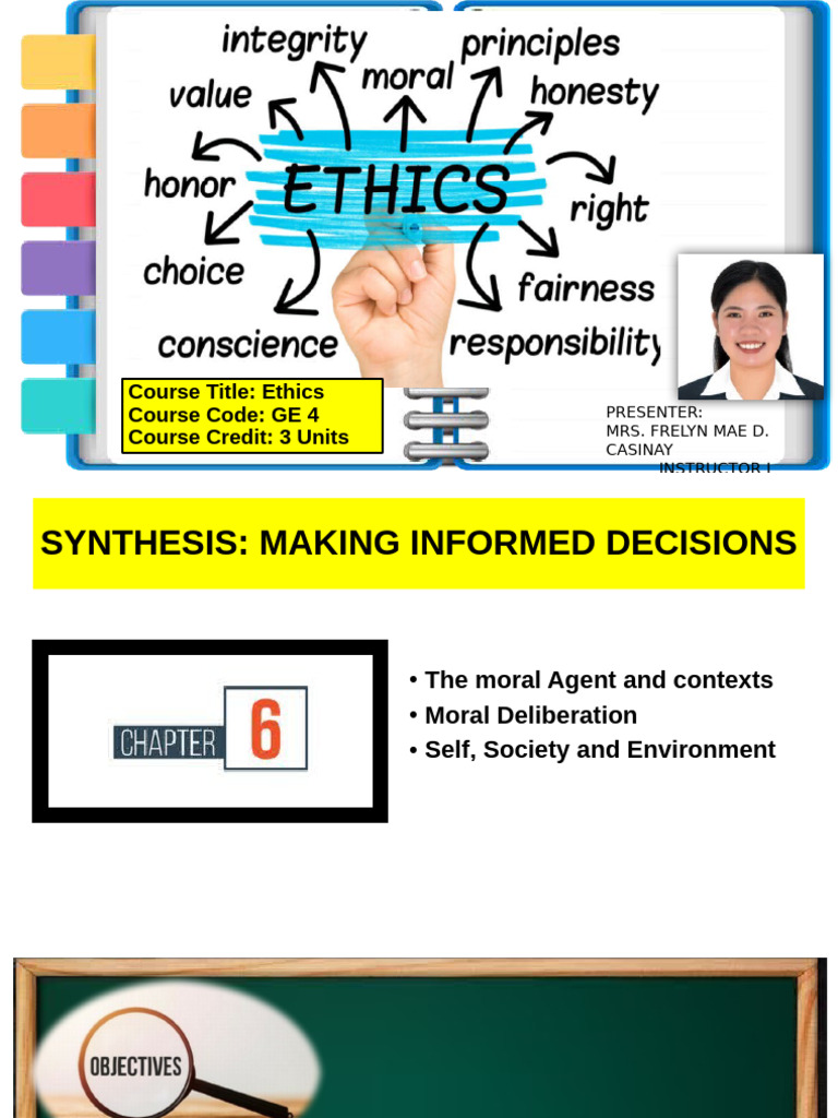 Ethics Chapter 6 | PDF