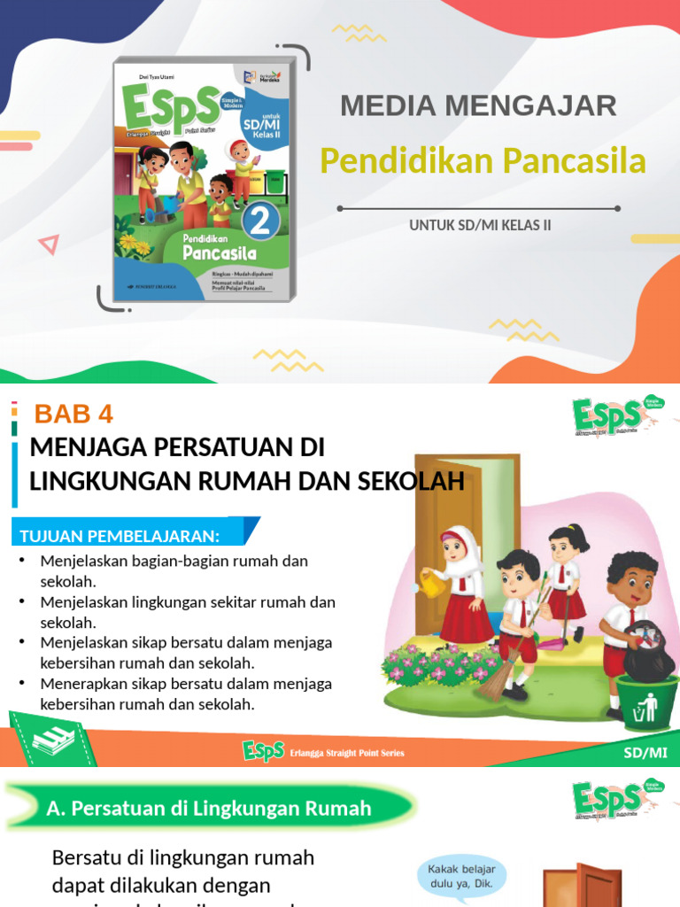 Bab 4 Menjaga Persatuan Di Lingkungan Rumah Dan Sekolah | PDF