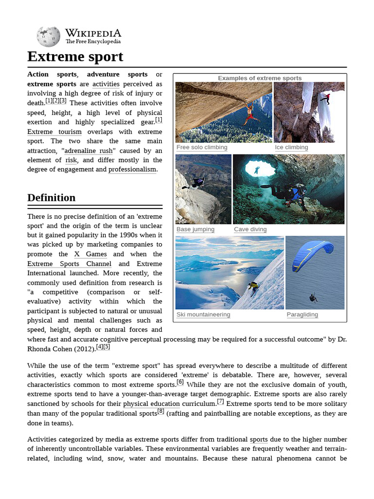 Extreme_sport | PDF