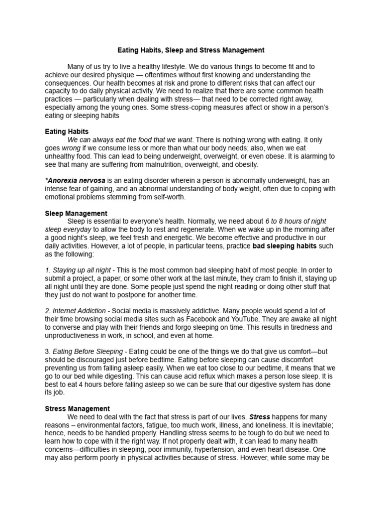 HOPE Handouts 2nd Quarter | PDF