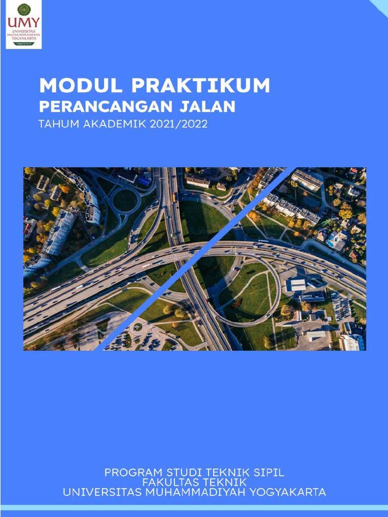 Modul Perancangan Jalan 2021 2022 Print Pdf