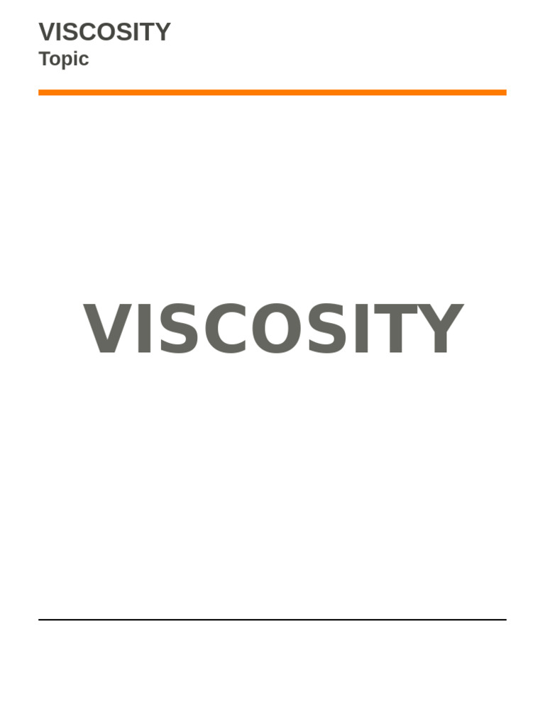 main ppt viscosity | PDF
