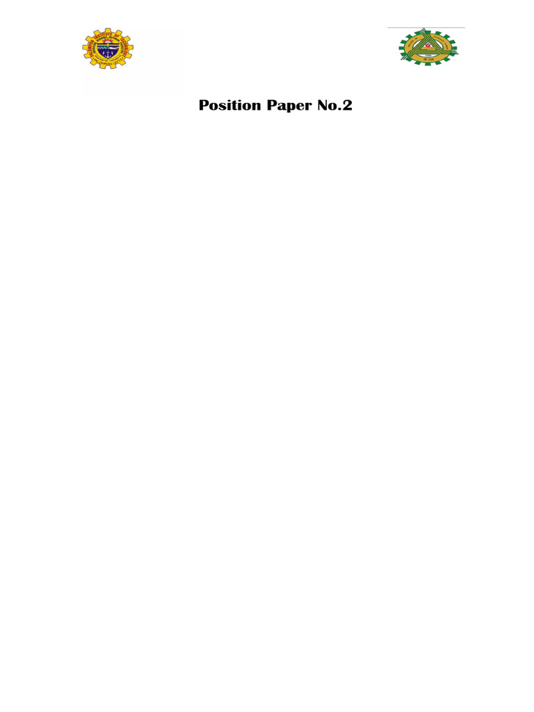 Position paper 2 curriculum casinay pdf