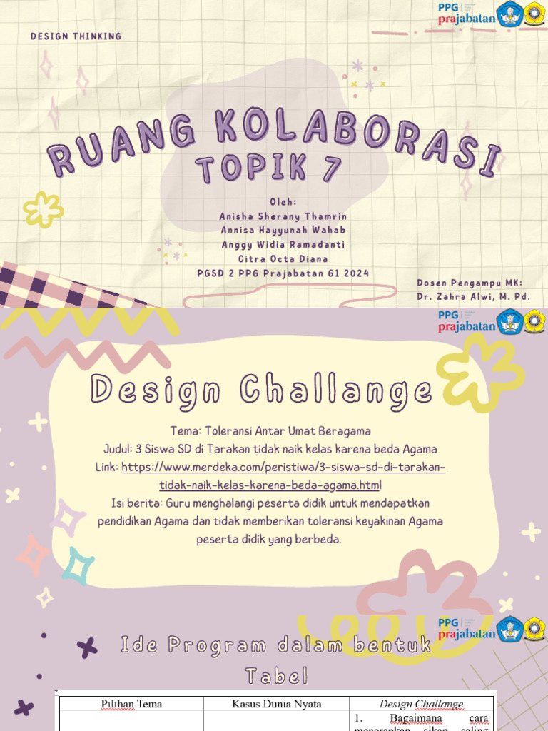 Topik 7 Kelompok 1 - Ruang Kolaborasi DT | PDF