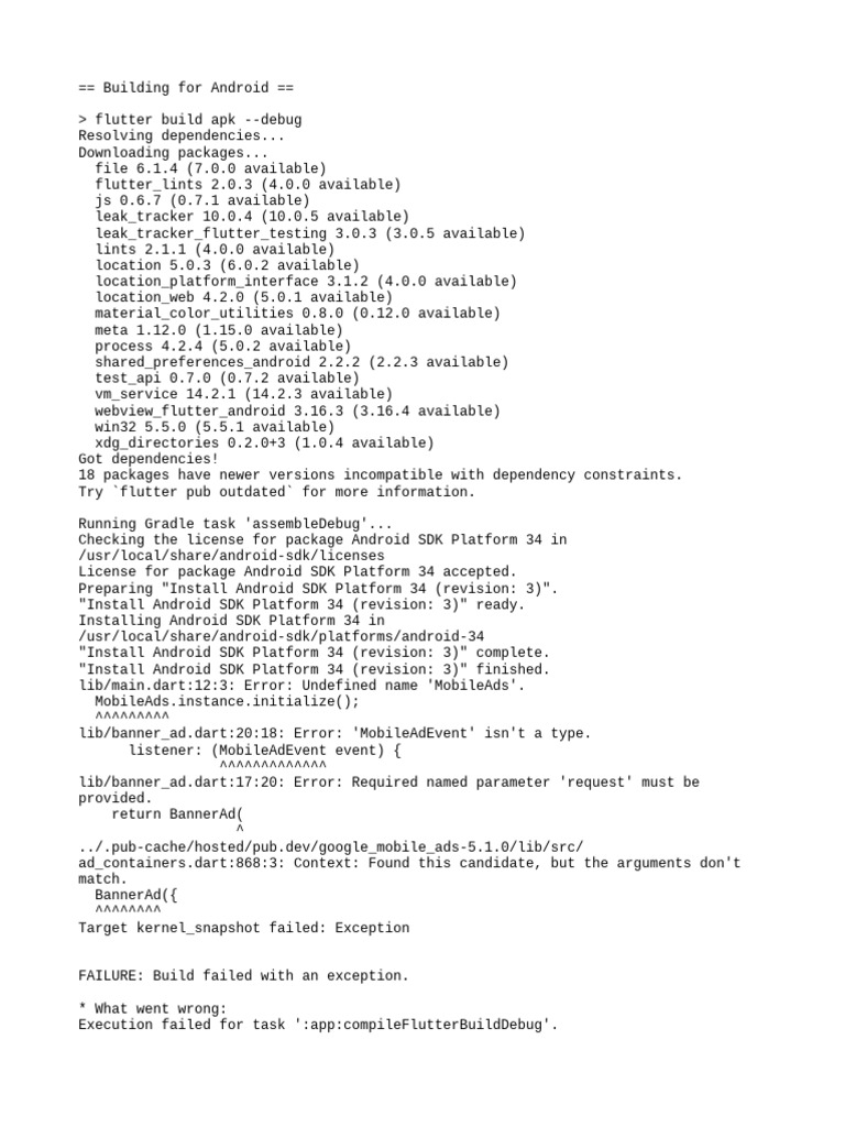 Building Android - Log | PDF