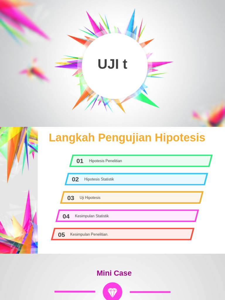 Uji T | PDF