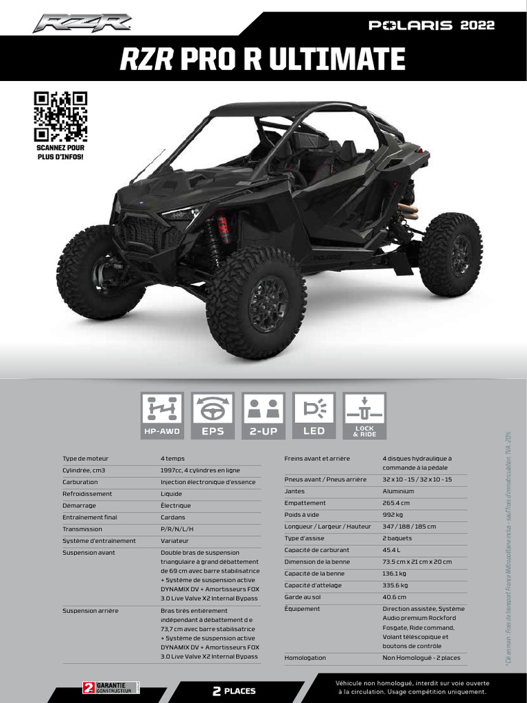 RZR Pro R Ultimate | PDF
