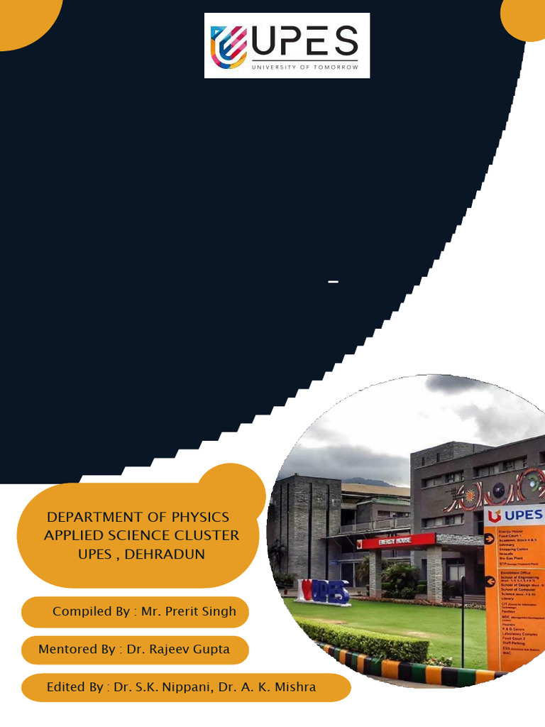 B.tech SOCS Physics Lab Manual 2024-25 - Ver 1 | PDF