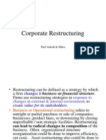 Corporate Restructuring