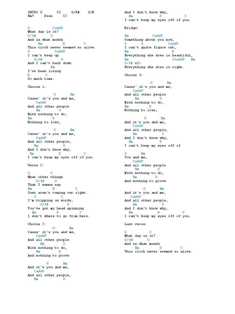 Guitar Chords | PDF | Song Structure | Elements Of Music
