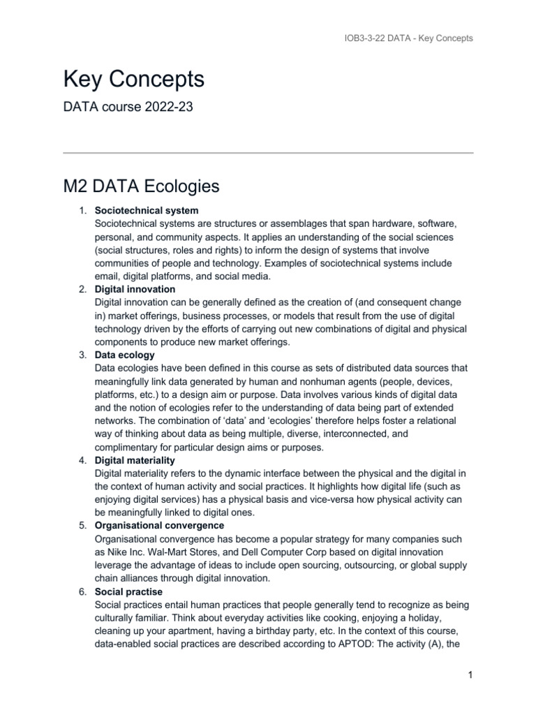 IOB3-3-22-Key Concepts | PDF