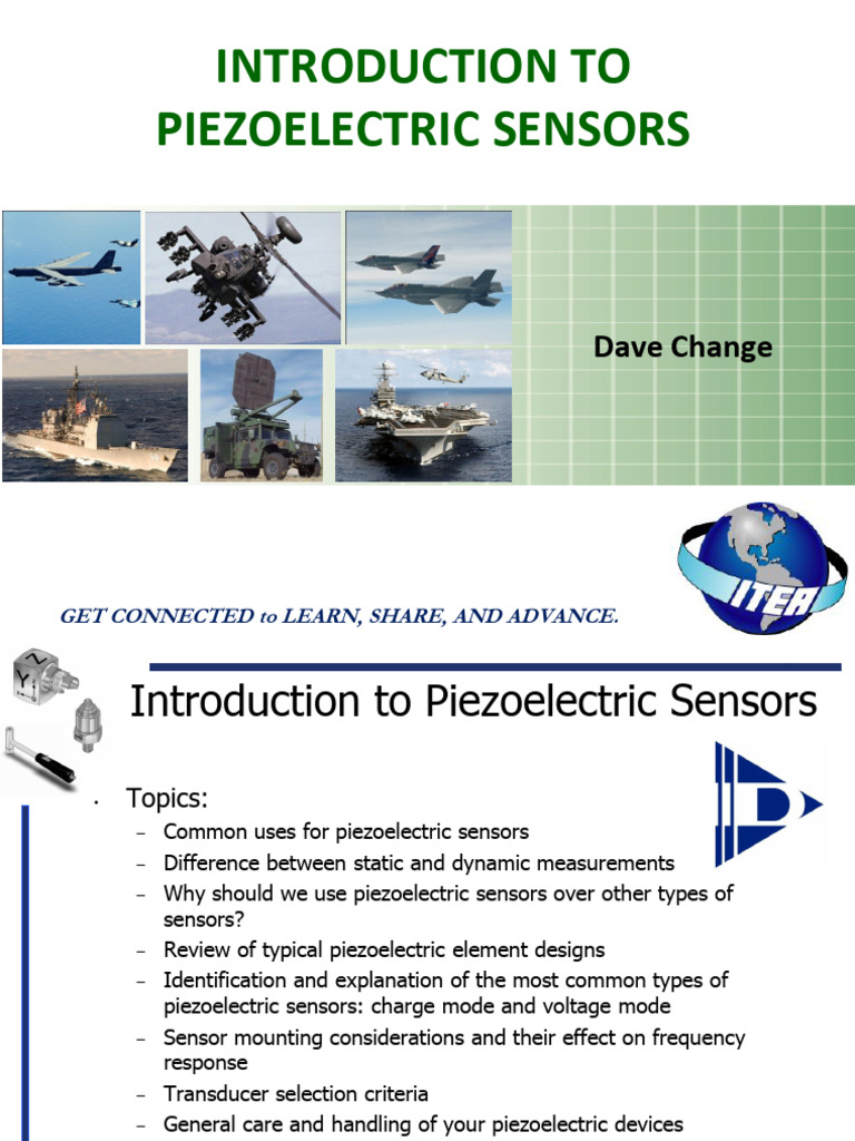 Change - Introduction To Piezoelectric Sensors | PDF