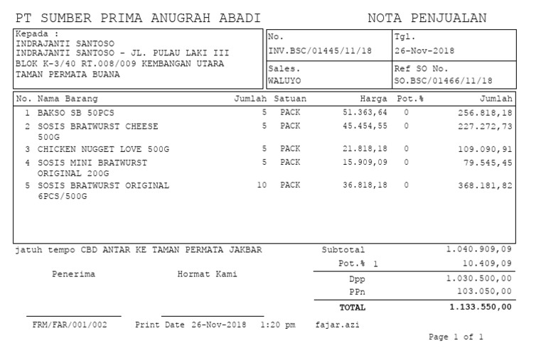 View RPT SOInvoice Print New | PDF