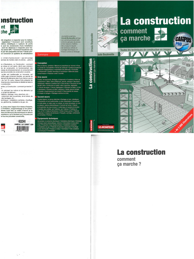 La Construction Comment Ca Marche | PDF