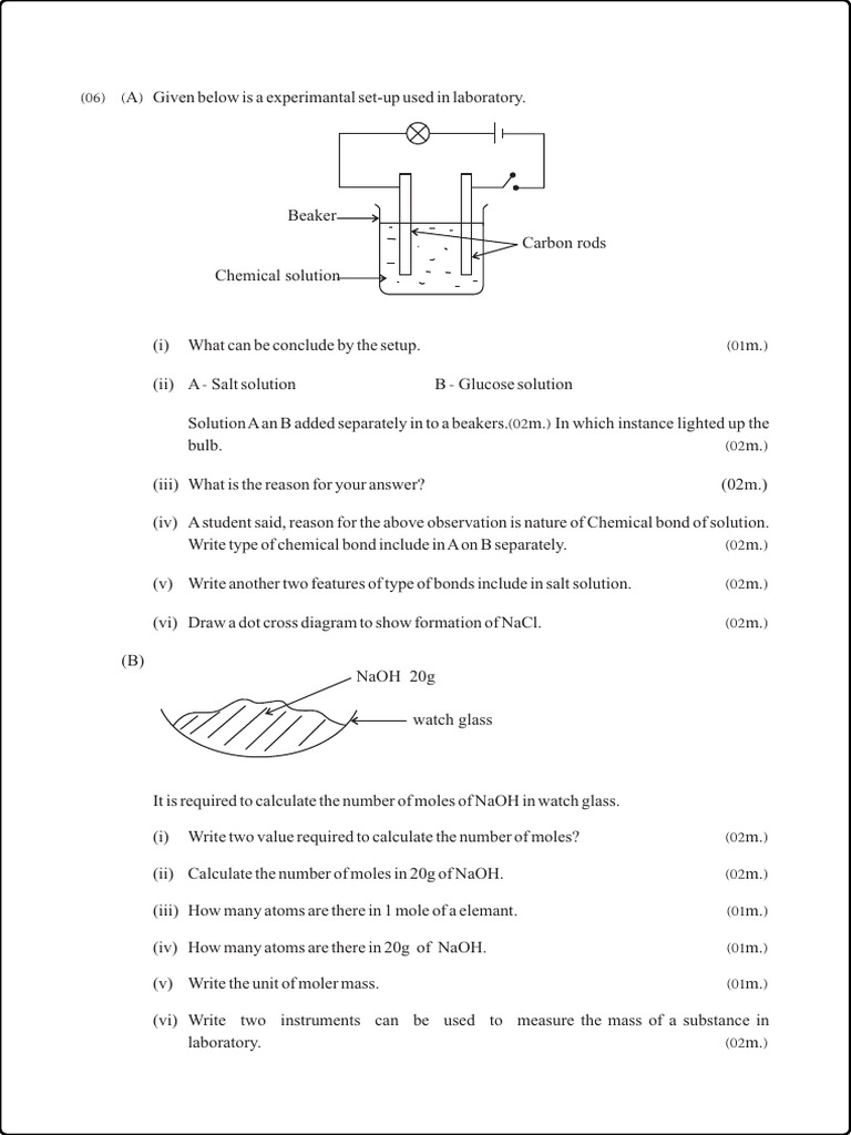 grade-10-science-2nd-term-test-paper-2018-english-medium-north