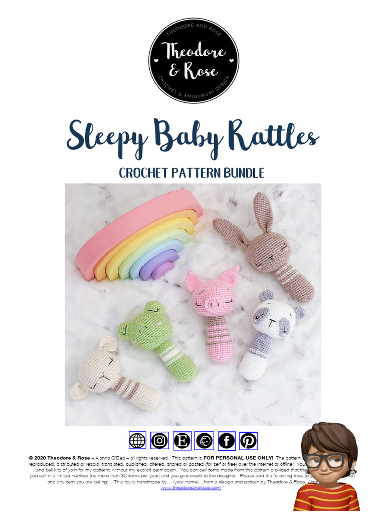 Sleepy Baby Rattles 24 | PDF