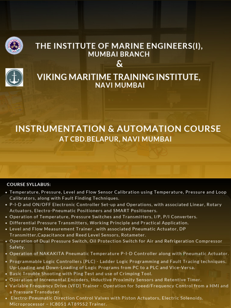 IMEI VMTI IAC Course Brochure PDF