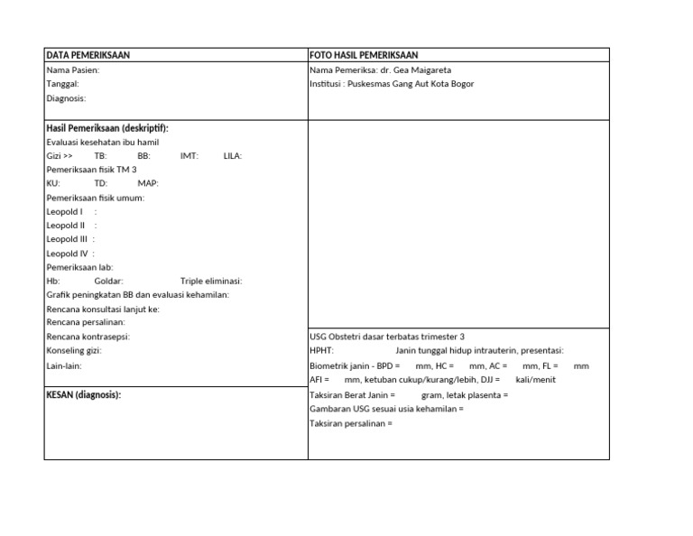 Format Logbook 50 TM 3 | PDF