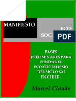 Manifiesto Eco Socialist A Marcel Claude