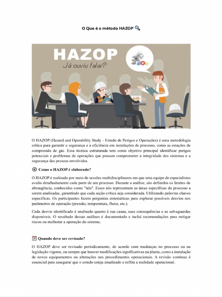 Hazop | PDF