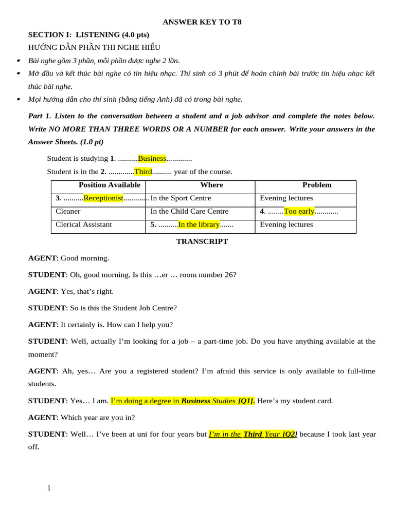 T8 (Key) | PDF