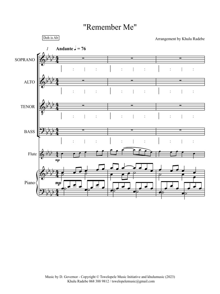 Remember Me | PDF