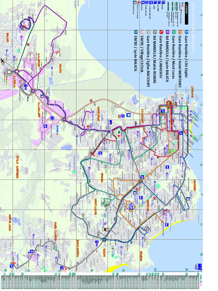 Plan Reseau Urbain Agglo Bus | PDF