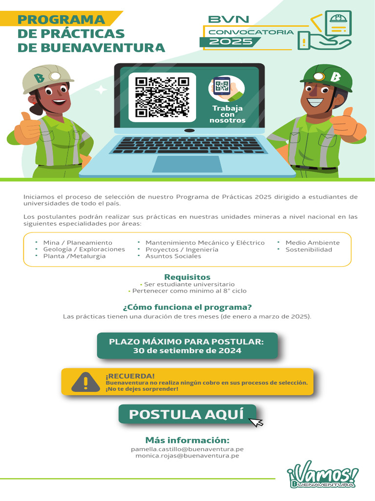 Programa de Prácticas 2025 | PDF