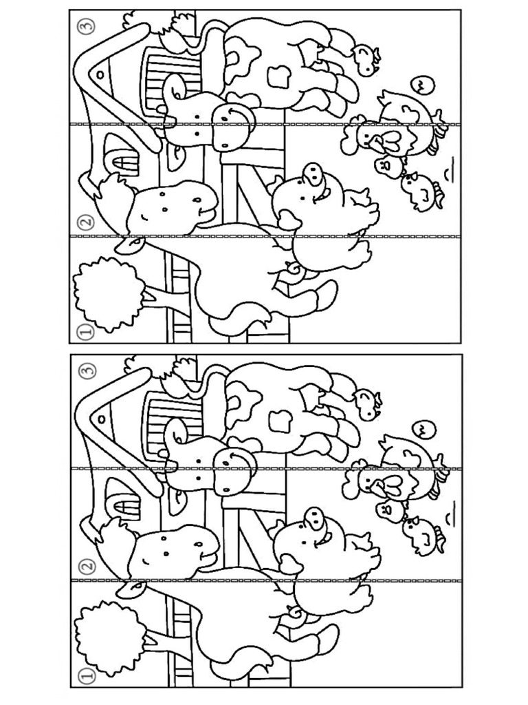 2 Cut Farm Animals | PDF